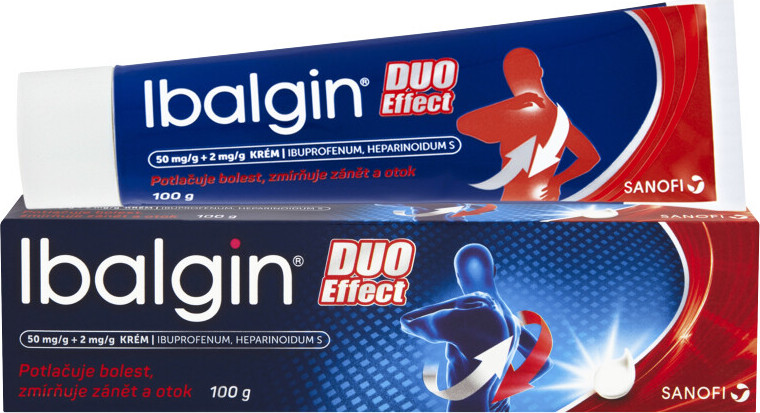 IBALGIN DUO EFFECT 50MG/G+2MG/G CRM 100G