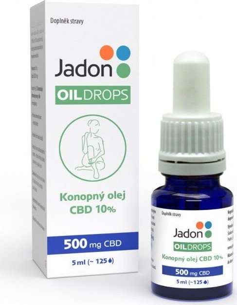 Jadon oil drops konopný olej CBD 10% 5ml