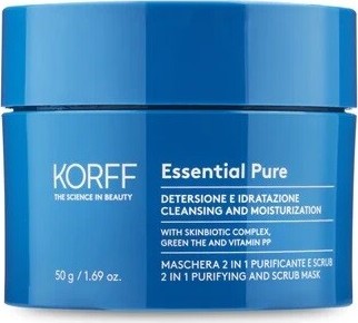 Korff Essential Čistící maska a scrub 2v1 50 g