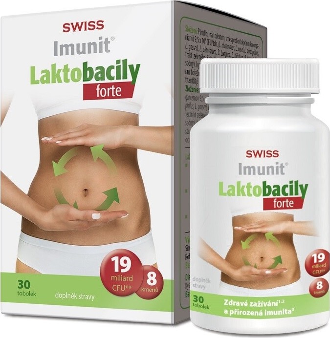 Laktobacily SWISS Imunit FORTE 30tob.