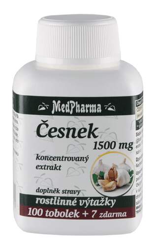 MedPharma Česnek 1500mg tob.107