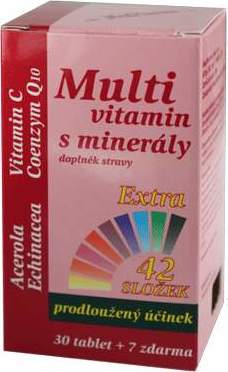 MedPharma Multivitamín s minerály+extra C tbl.37