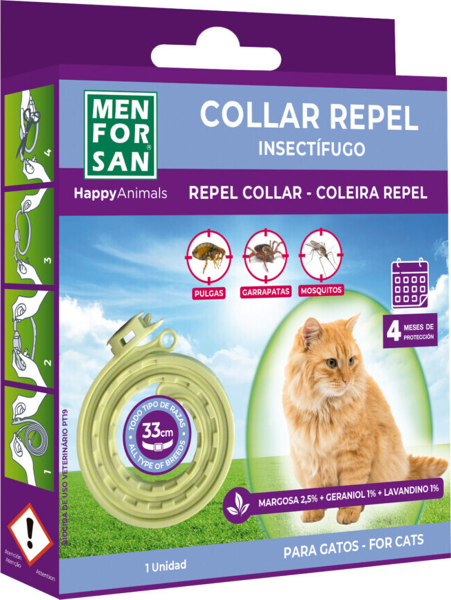 Menforsan Collar Repel antipar.obojek kočky 33cm