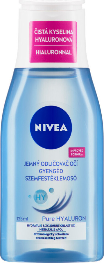 Nivea Visage Extra odličovač očních partií extra jemný 125 ml