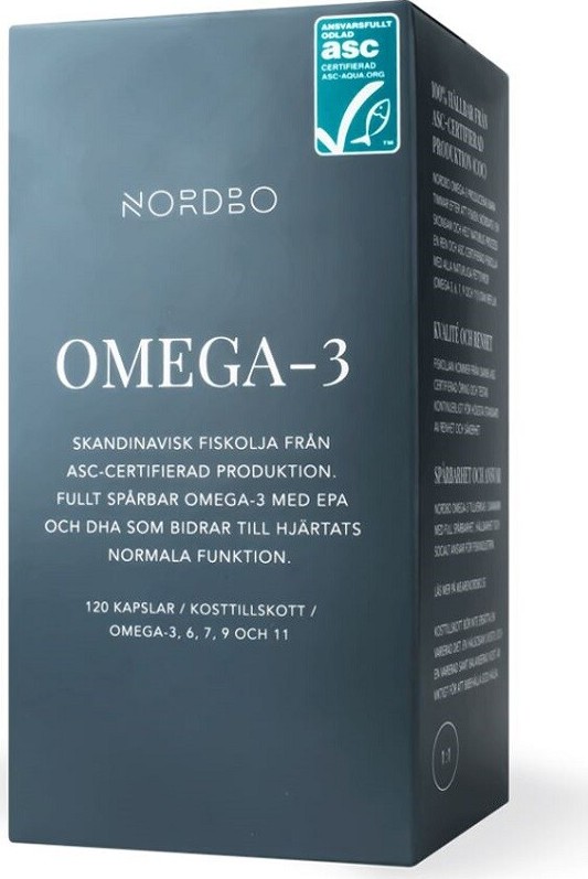 Nordbo Omega-3 cps.120