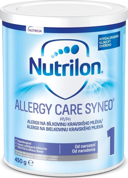 NUTRILON 1 ALLERGY CARE SYNEO + POR PLV SOL 1X450G