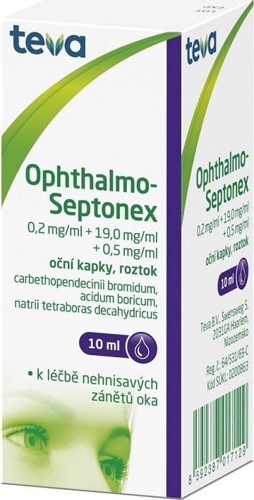 OPHTHALMO-SEPTONEX OPH GTT SOL 1X10ML