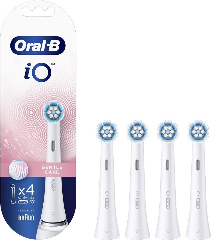 Oral-B iO Gentle Care White náhradní hlavice 4 ks