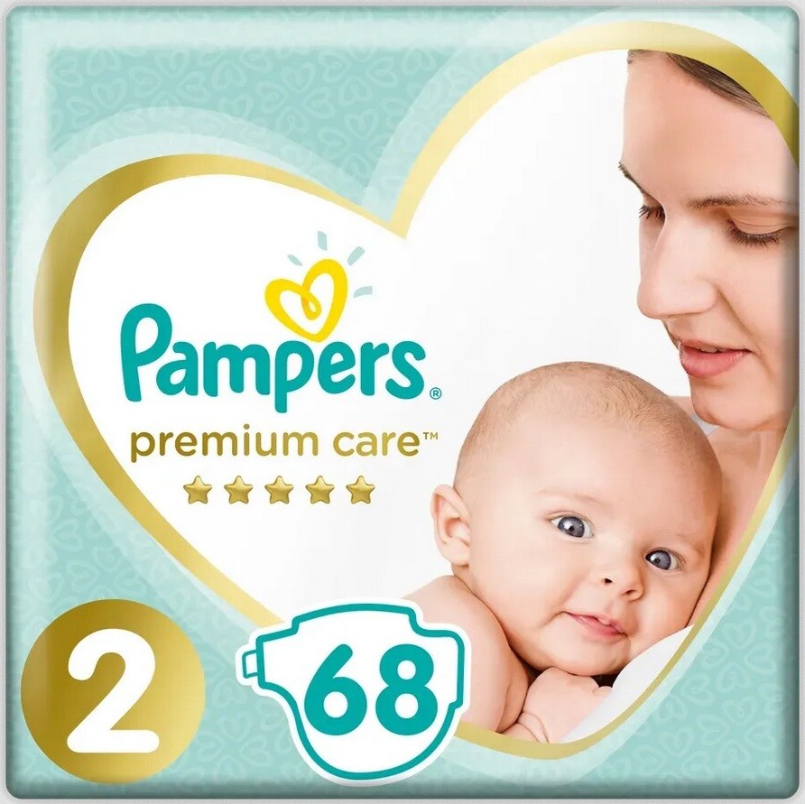 Pampers plenky Premium Care 2 Mini 68ks