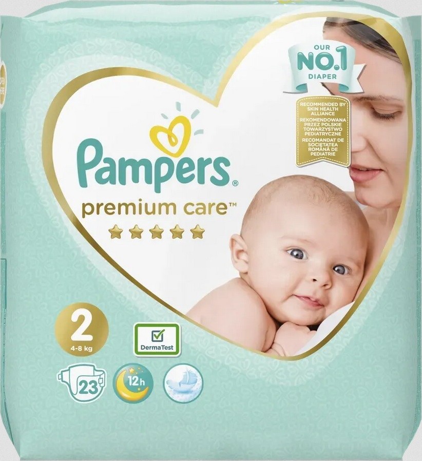 Pampers plenky Premium Care Pack S2 Mini 23ks