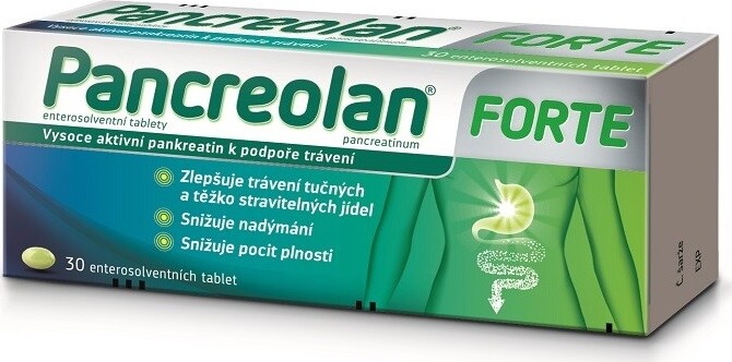 PANCREOLAN FORTE 6000U TBL ENT 30