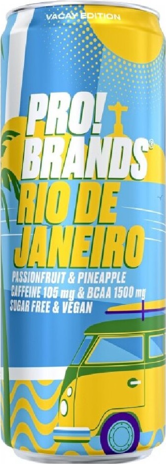 ProBrands BCAA Drink 330ml passion fruit - ananas (Rio De Janeiro)