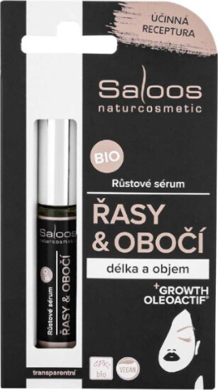 Saloos Bio sérum na řasy a obočí 7 ml