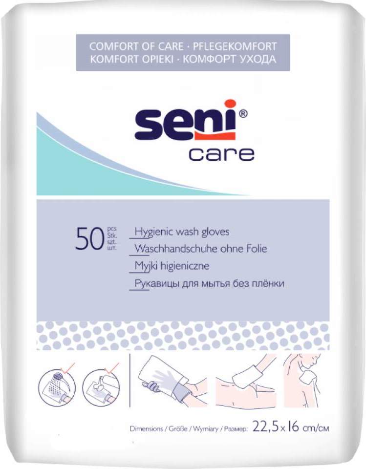 Seni Care žínky bez fólie 50 ks