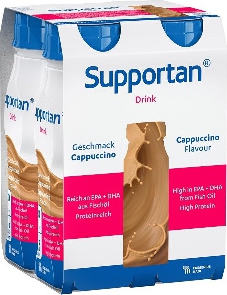 SUPPORTAN DRINK CAPPUCCINO POR POR SOL 4X200ML