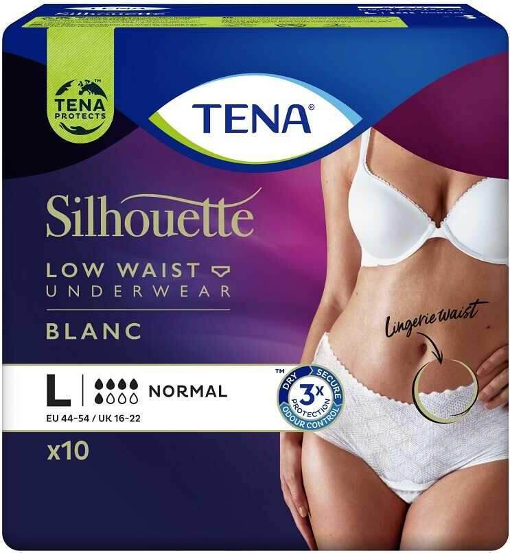 TENA Silhouette Normal Blanc M ink.kalh.12ks