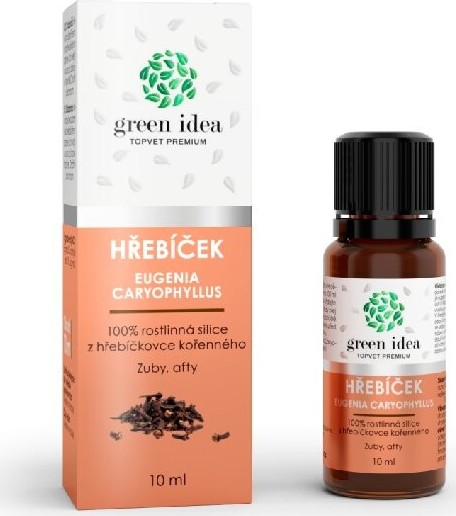 Topvet Hřebíček 100% silice10 ml