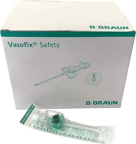 Vasofix Safety 18G 1.3x45mm zelená 50ks