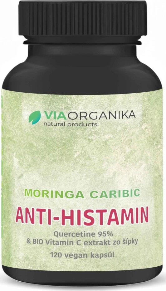 VIA ORGANIKA Moringa caribic ANTI-HISTAMIN cps.120