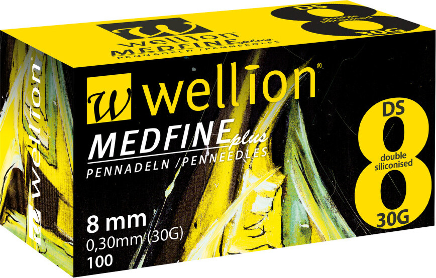 WELLION MEDFINE PLUS jEHLY PRO INZULÍNOVÁ PERA JEHLY PRO VŠECHNA INZULÍNOVÁ PERA