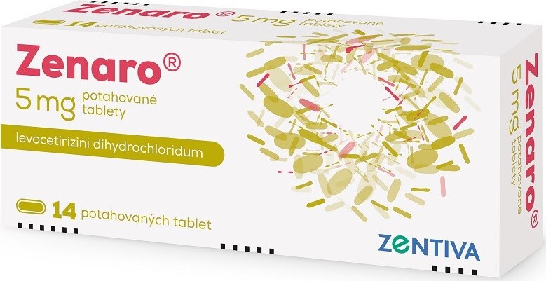 ZENARO 5MG TBL FLM 14 IV