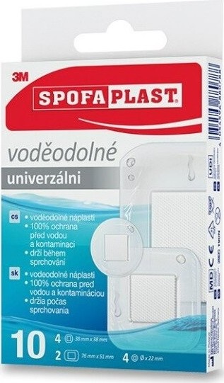 3M Spofaplast 190N Voděodolné náplasti mix 10ks