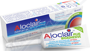 Aloclair PLUS BIOADHESIVE zklidňující gel 8ml