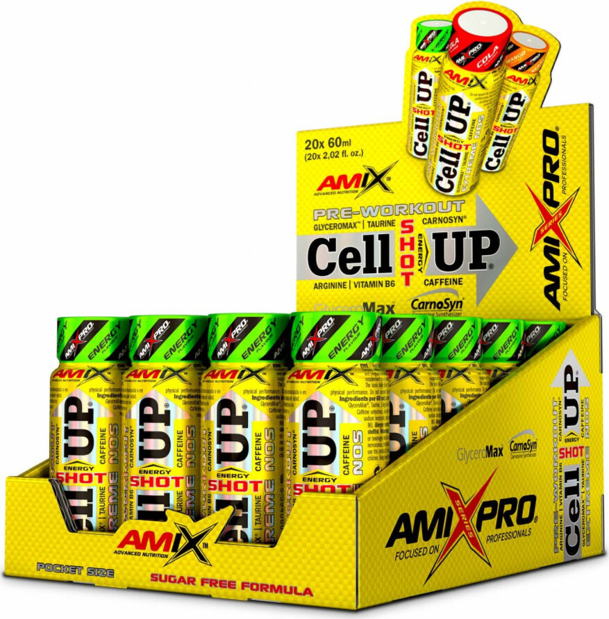 Amix AmixPro CellUP Energy Shot 20 x 60 ml original energy