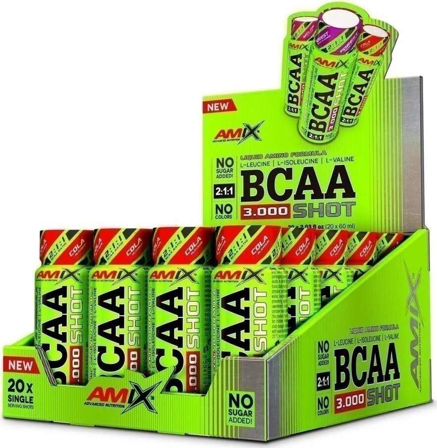 Amix BCAA 3000 Shot 20 x 60 ml cola