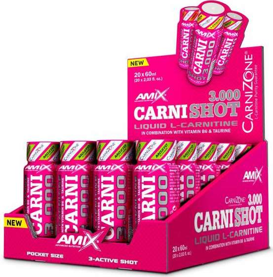 Amix CarniShot 3000 20 x 60 ml mojito