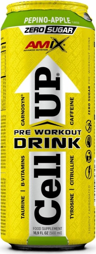 Amix CellUP PreWorkout Drink 500 ml watermelon apple