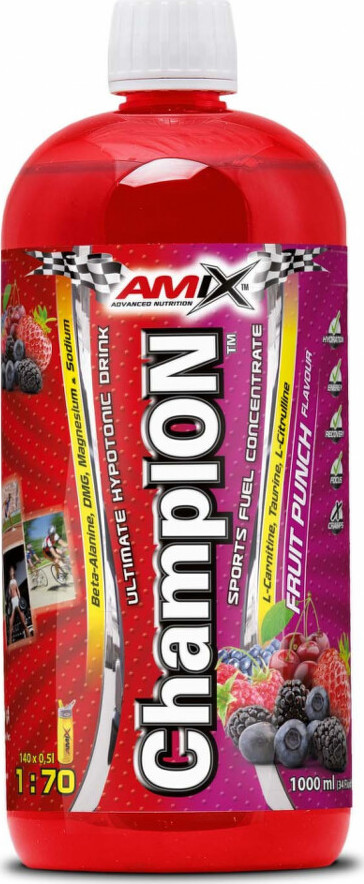 Amix ChampION Sports Fuel 1000 ml fruit punch