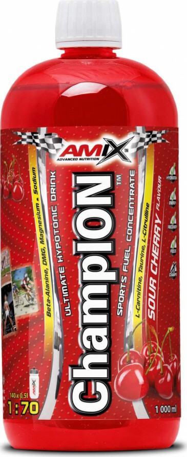 Amix ChampION Sports Fuel 1000 ml sour cherry