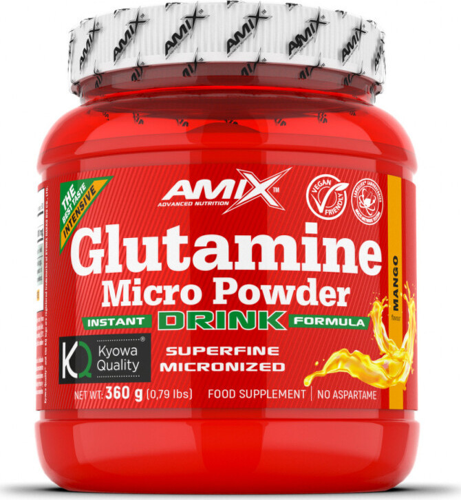 Amix L-Glutamine Powder Drink 360 g mango