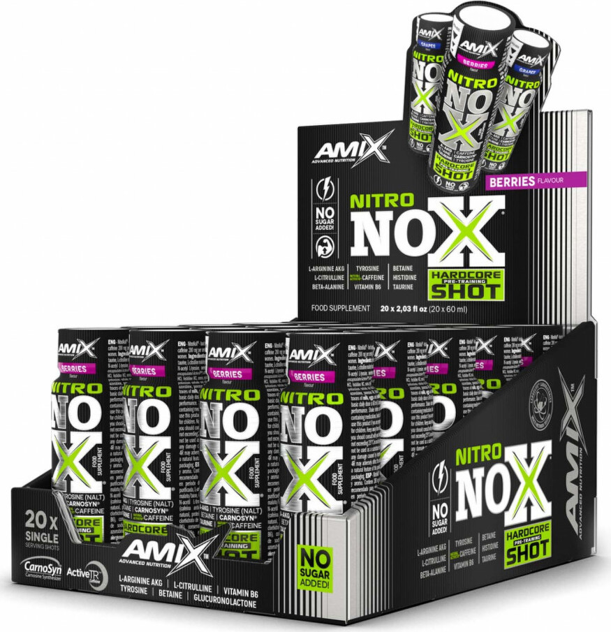 Amix NitroNox Shot 20 x 60 ml berries