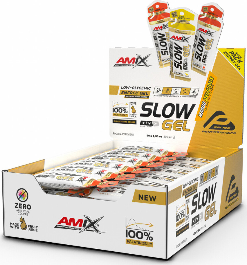 Amix Performance Slow Gel 40 x 45 g mango