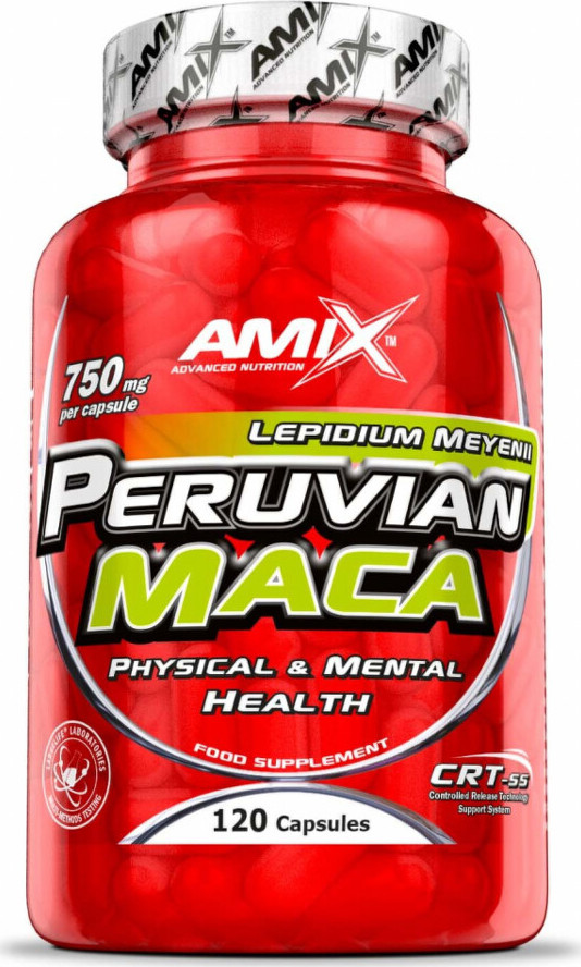 Amix Peruvian MACA 750 mg 120 cps