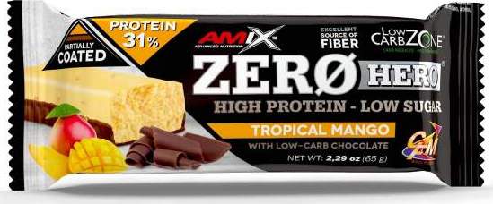 Amix Zero Hero 31% Protein Bar 65 g tropical mango