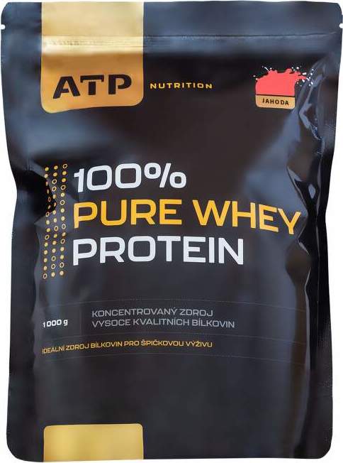 ATP Nutrition 100% Pure Whey Protein 1000g jahoda