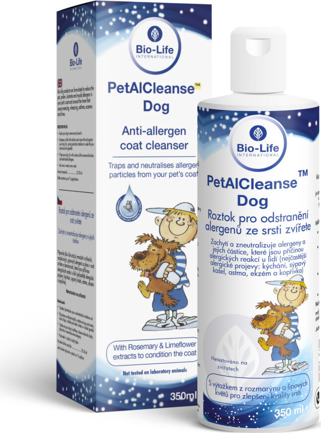 Bio-Life odstraňovač alergenů Petal Cleanse/dog 350ml