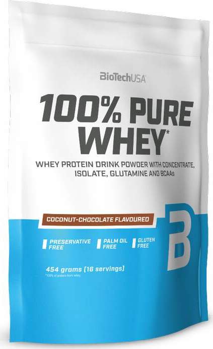 BioTech 100% Pure Whey 454g coconut chocolate