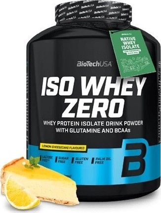 BioTech Iso Whey Zero 2270g lemon cheesecake