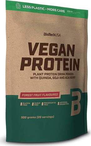 BioTech Vegan Protein 500g forest fruit