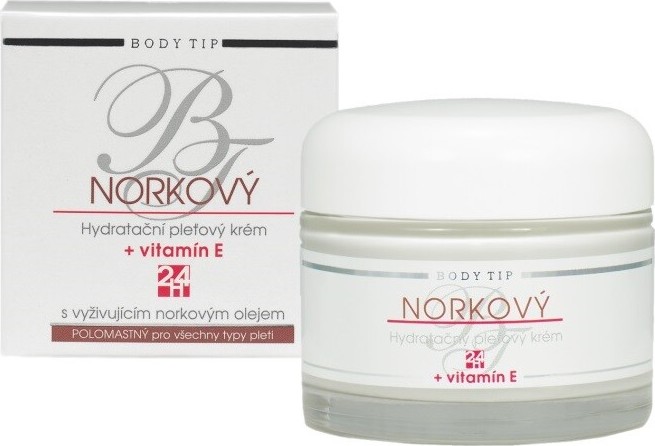 Body Tip norkový hydratační krém s koenzymem Q10 50 ml