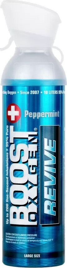 Boost Oxygen kyslík Peppermint vel.L 9l