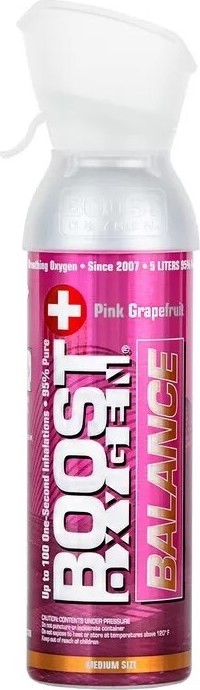 Boost Oxygen kyslík Pink Grapefruit vel.M 5l