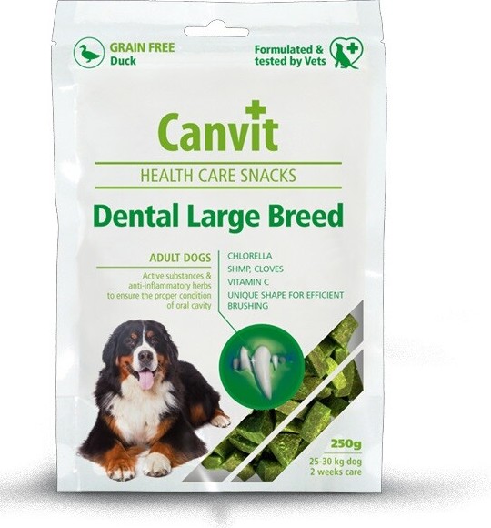 Canvit Snacks Dental Large Breed pro psy 250g