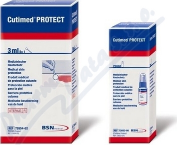 CUTIMED PROTECT SPRAY 28ML OCHRANNÝ FILM NA KŮŽI VE SPREJI STERILNÍ