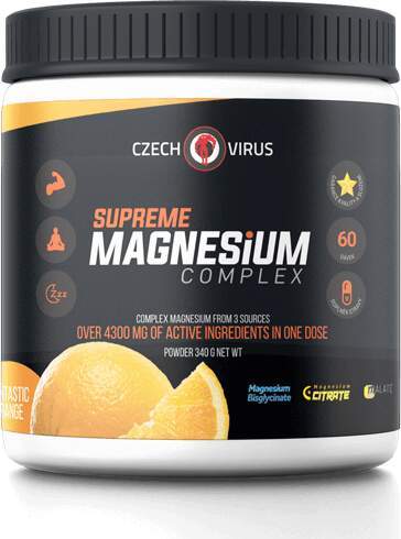 Czech Virus Supreme Magnesium Complex 340g fantastic orange