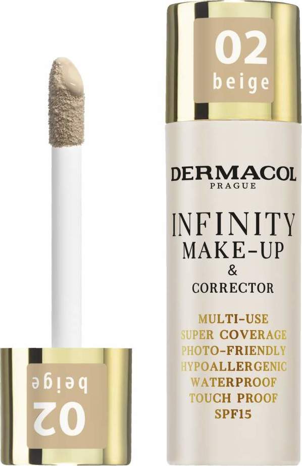 Dermacol Infinity make-up&korektor č.02 beige 20g